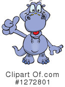 Dinosaur Clipart #1272801 by Dennis Holmes Designs