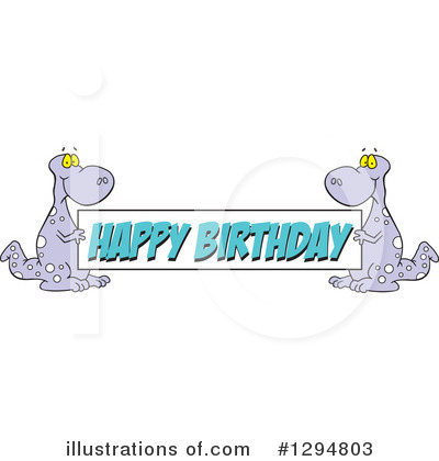 Birthday Clipart #1294803 by Johnny Sajem