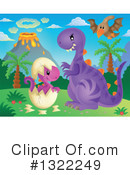 Dinosaur Clipart #1322249 by visekart