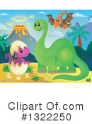 Dinosaur Clipart #1322250 by visekart