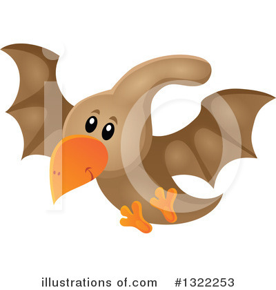 Royalty-Free (RF) Dinosaur Clipart Illustration by visekart - Stock Sample #1322253