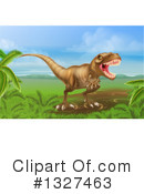 Dinosaur Clipart #1327463 by AtStockIllustration
