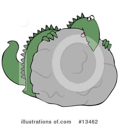 Royalty-Free (RF) Dinosaur Clipart Illustration by djart - Stock Sample #13462
