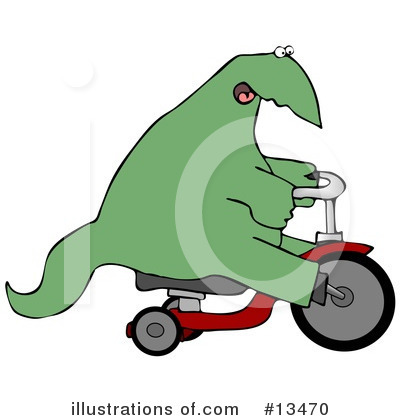 Royalty-Free (RF) Dinosaur Clipart Illustration by djart - Stock Sample #13470
