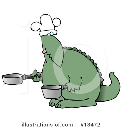Royalty-Free (RF) Dinosaur Clipart Illustration by djart - Stock Sample #13472