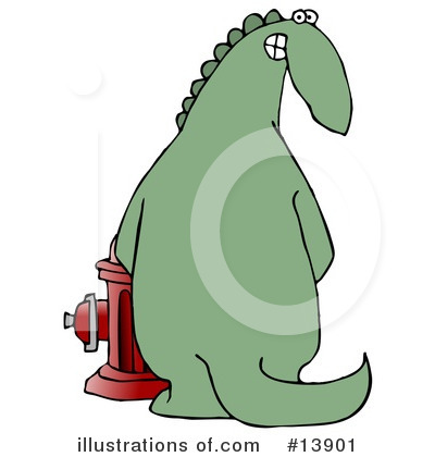 Royalty-Free (RF) Dinosaur Clipart Illustration by djart - Stock Sample #13901
