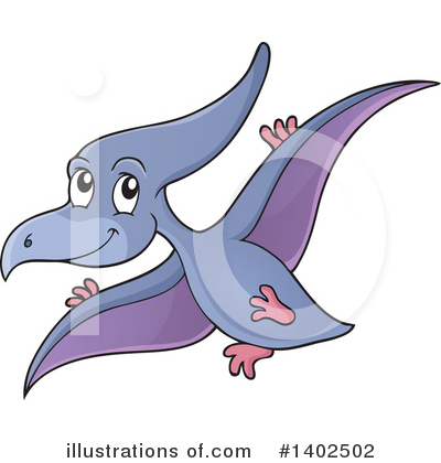 Royalty-Free (RF) Dinosaur Clipart Illustration by visekart - Stock Sample #1402502