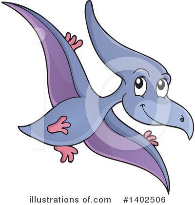 Royalty-Free (RF) Dinosaur Clipart Illustration by visekart - Stock Sample #1402506