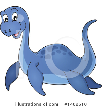 Royalty-Free (RF) Dinosaur Clipart Illustration by visekart - Stock Sample #1402510