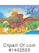 Dinosaur Clipart #1402529 by visekart