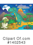 Dinosaur Clipart #1402543 by visekart