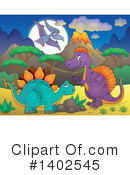 Dinosaur Clipart #1402545 by visekart