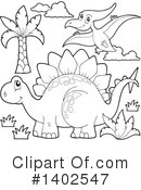 Dinosaur Clipart #1402547 by visekart