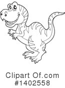 Dinosaur Clipart #1402558 by visekart
