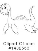 Dinosaur Clipart #1402563 by visekart