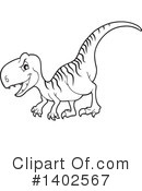 Dinosaur Clipart #1402567 by visekart