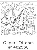 Dinosaur Clipart #1402568 by visekart
