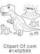 Dinosaur Clipart #1402569 by visekart