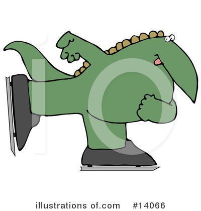 Royalty-Free (RF) Dinosaur Clipart Illustration by djart - Stock Sample #14066