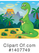 Dinosaur Clipart #1407749 by visekart