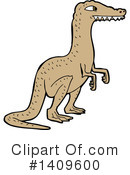Dinosaur Clipart #1409600 by lineartestpilot