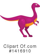 Dinosaur Clipart #1416910 by Vector Tradition SM