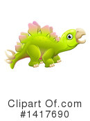 Dinosaur Clipart #1417690 by AtStockIllustration