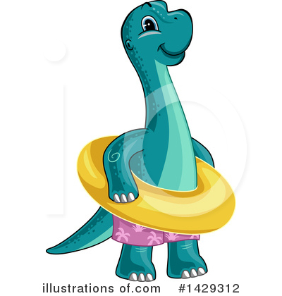 Royalty-Free (RF) Dinosaur Clipart Illustration by BNP Design Studio - Stock Sample #1429312