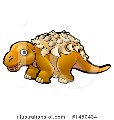 Royalty-Free (RF) Dinosaur Clipart Illustration by AtStockIllustration - Stock Sample #1450434