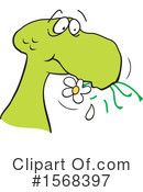 Dinosaur Clipart #1568397 by Johnny Sajem