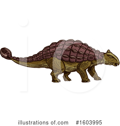 Royalty-Free (RF) Dinosaur Clipart Illustration by Vector Tradition SM - Stock Sample #1603995