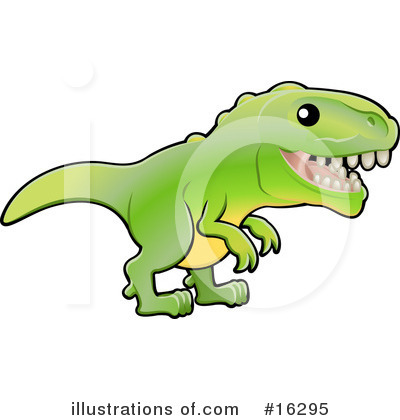 Royalty-Free (RF) Dinosaur Clipart Illustration by AtStockIllustration - Stock Sample #16295