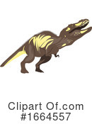 Dinosaur Clipart #1664557 by Morphart Creations