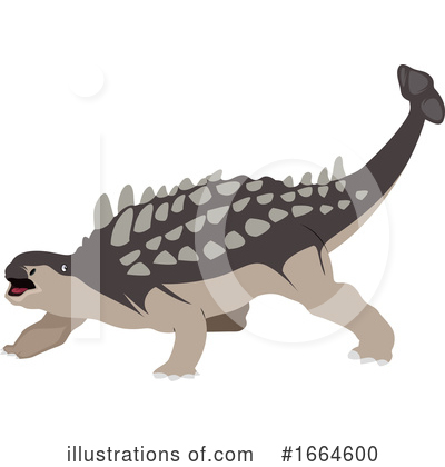 Ankylosaurus Clipart #1664600 by Morphart Creations