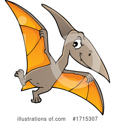 Royalty-Free (RF) Dinosaur Clipart Illustration by visekart - Stock Sample #1715307