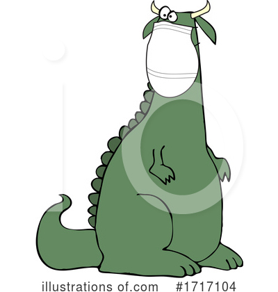 Royalty-Free (RF) Dinosaur Clipart Illustration by djart - Stock Sample #1717104