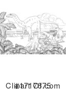 Dinosaur Clipart #1717675 by AtStockIllustration
