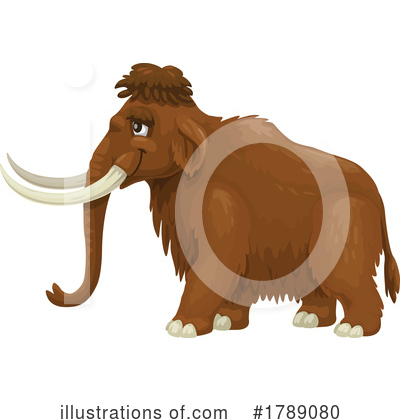 Woolly Mammoth Clipart #1789080 by Vector Tradition SM