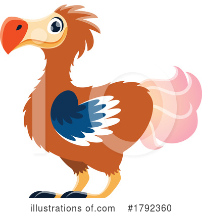 Dodo Bird Clipart #1792360 by Vector Tradition SM