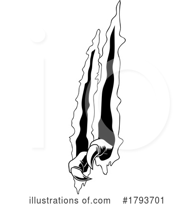 Royalty-Free (RF) Dinosaur Clipart Illustration by Hit Toon - Stock Sample #1793701
