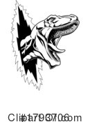 Dinosaur Clipart #1793706 by Hit Toon