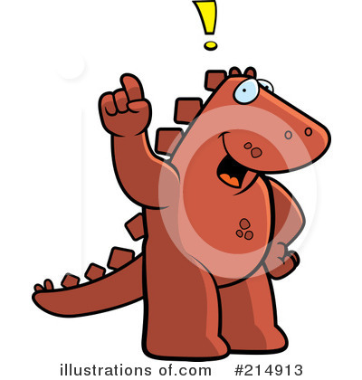 Royalty-Free (RF) Dinosaur Clipart Illustration by Cory Thoman - Stock Sample #214913