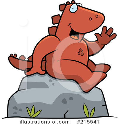Royalty-Free (RF) Dinosaur Clipart Illustration by Cory Thoman - Stock Sample #215541