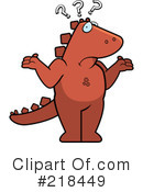 Dinosaur Clipart #218449 by Cory Thoman