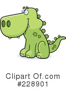 Dinosaur Clipart #228901 by Cory Thoman