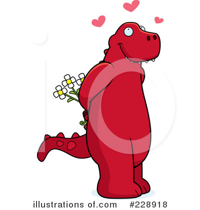 Royalty-Free (RF) Dinosaur Clipart Illustration by Cory Thoman - Stock Sample #228918
