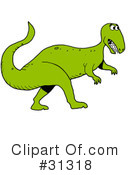 Dinosaur Clipart #31318 by LaffToon