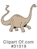 Dinosaur Clipart #31319 by LaffToon