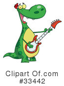 Dinosaur Clipart #33442 by Hit Toon