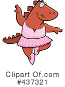 Dinosaur Clipart #437321 by Cory Thoman